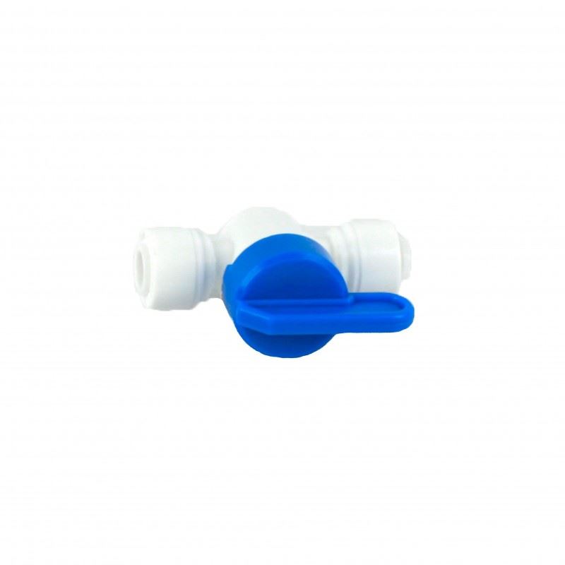 Кран Filtrons промивний 1/4″ трубка – 1/4″ трубка (Quick Connect)