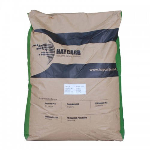Уголь активированный кокосовый Haycarb RWAP 1208, 25 кг / мешок (Шри‑Ланка)