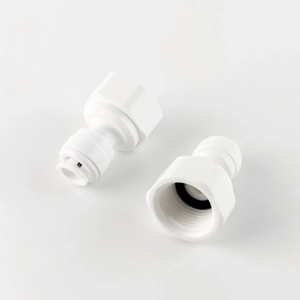 Фитинг прямой Raifil 1809-P (4FC6-D) 1/4"×3/8" (трубка – внутренняя резьба)