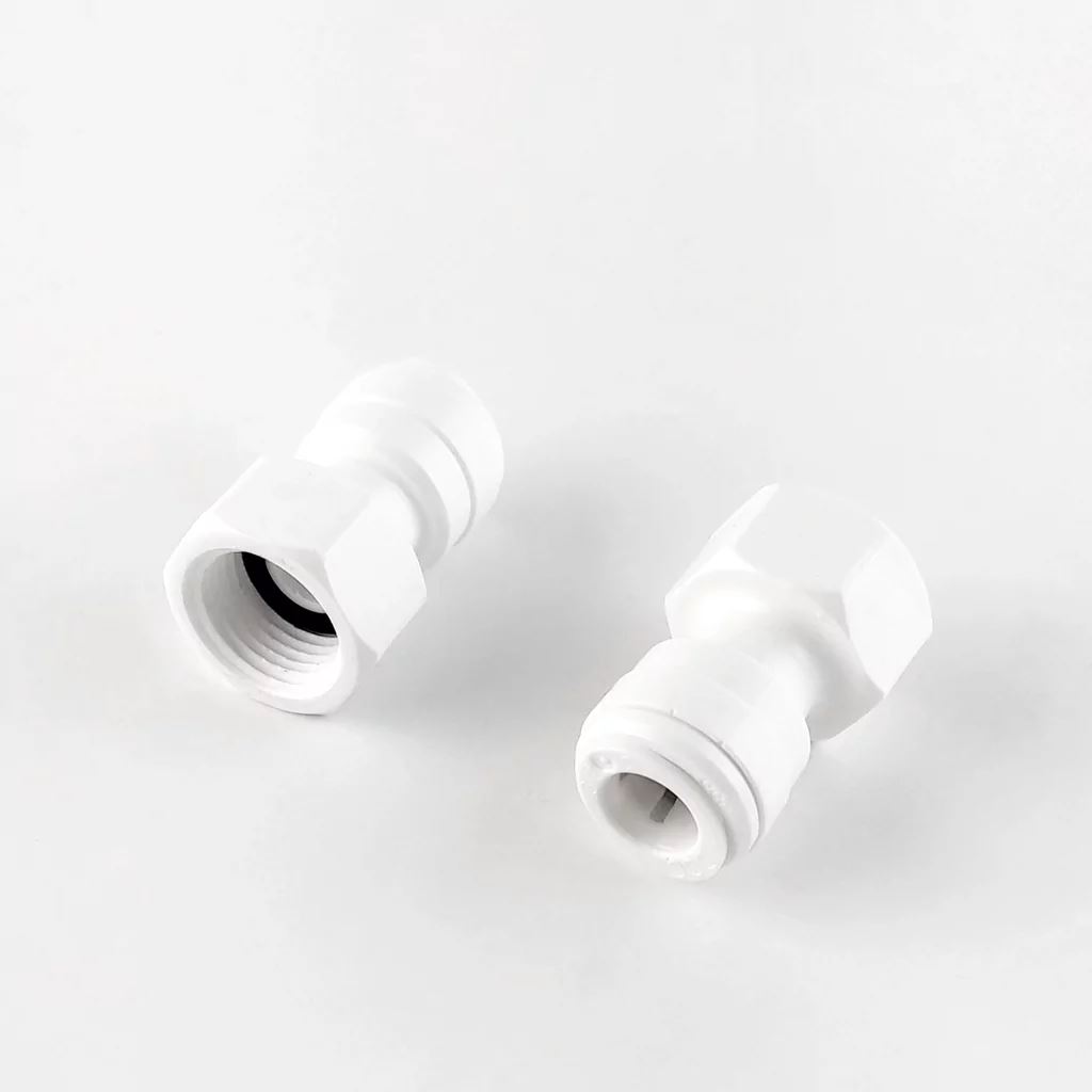 Фітинг прямий Raifil 1809-R (6FC6-D) 0.37"×0.37" з ущільнювачем