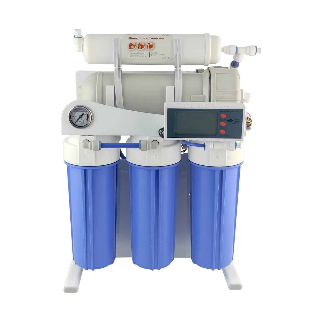 Система зворотного осмосу високої продуктивності Raifil 400G-10 Blue Controller