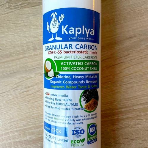 Картридж Kaplya CFCK из гранулированного угля с загрузкой KDF-55