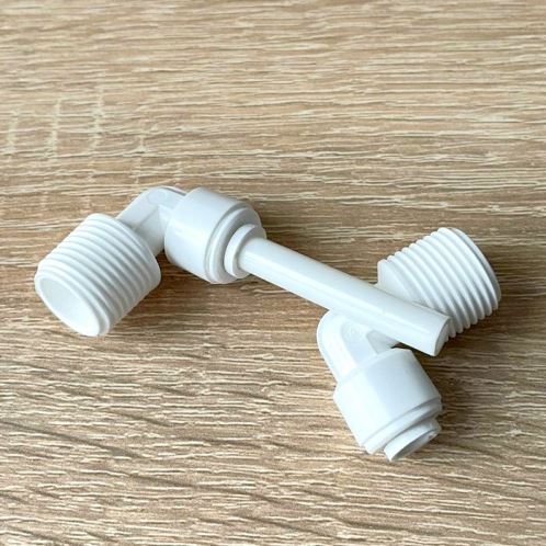 Фітинг кутовий Kaplya KP-ME0406 3/8" – 1/4"