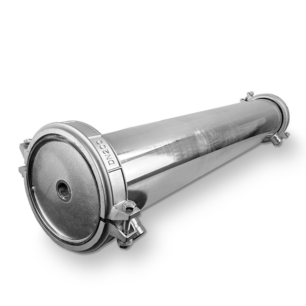 Корпус мембраны Raifil 8040 side port 1,5″ (нержавеющая сталь SUS 304, без шва)