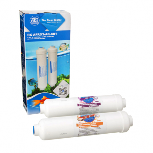 Комплект картриджів для зворотного осмосу для акваріумів Aquafilter RX-AFRO3-AQ-CRT