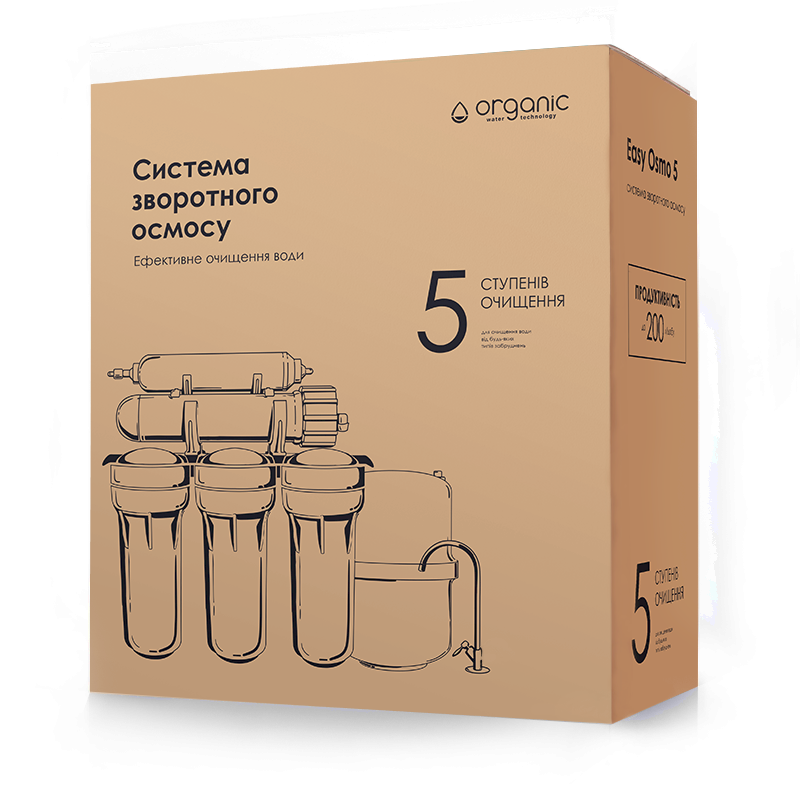 Фильтр обратного осмоса Organic Easy Osmo 5