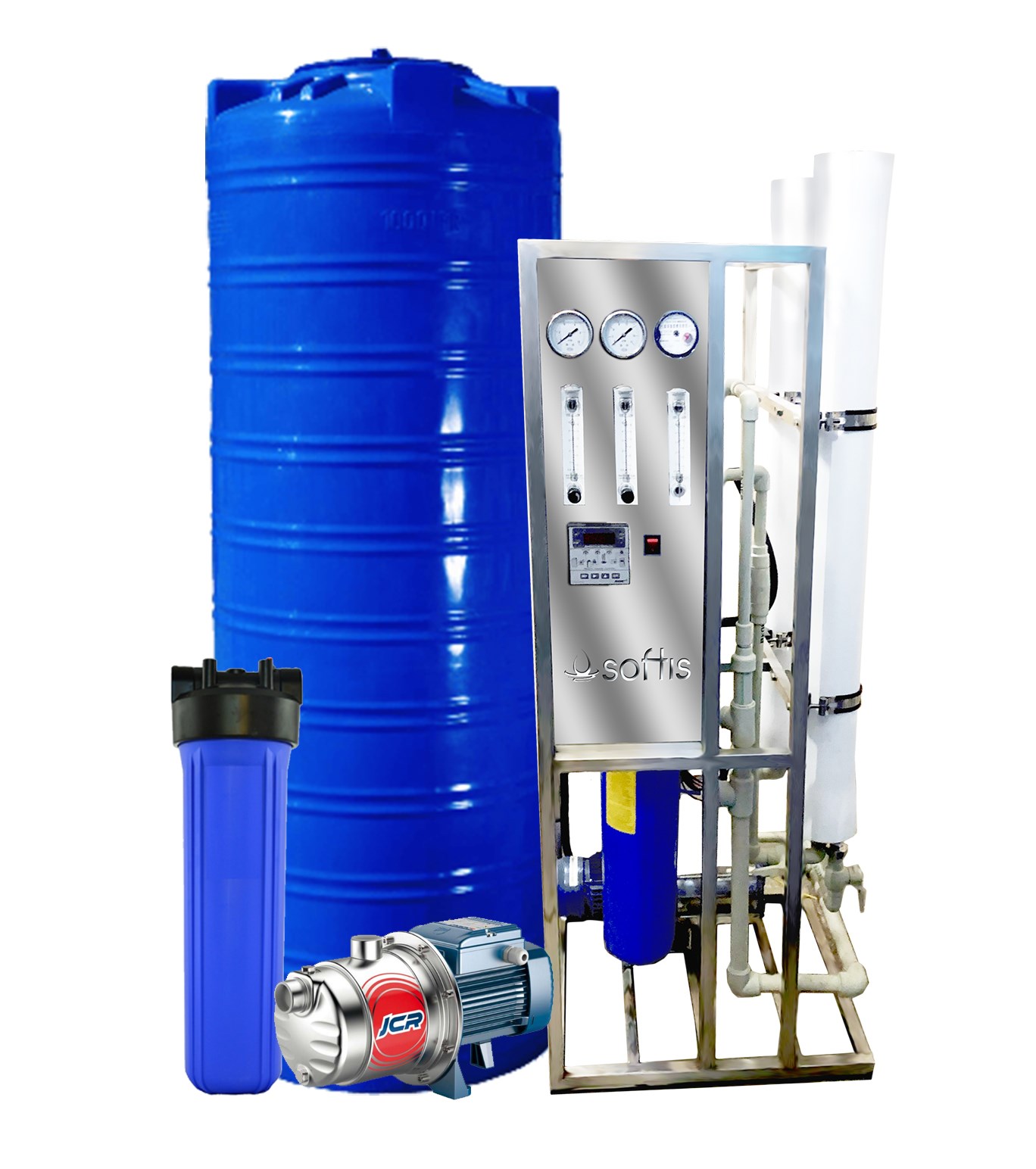 Комплект очистки воды EcoLine с содержанием соли RO 0.5 BS