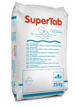 Таблетированная соль Super Tab (Германия) для систем очистки воды, 25 кг