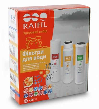 Комплект сменных картриджей Raifil ResinTrio Complect