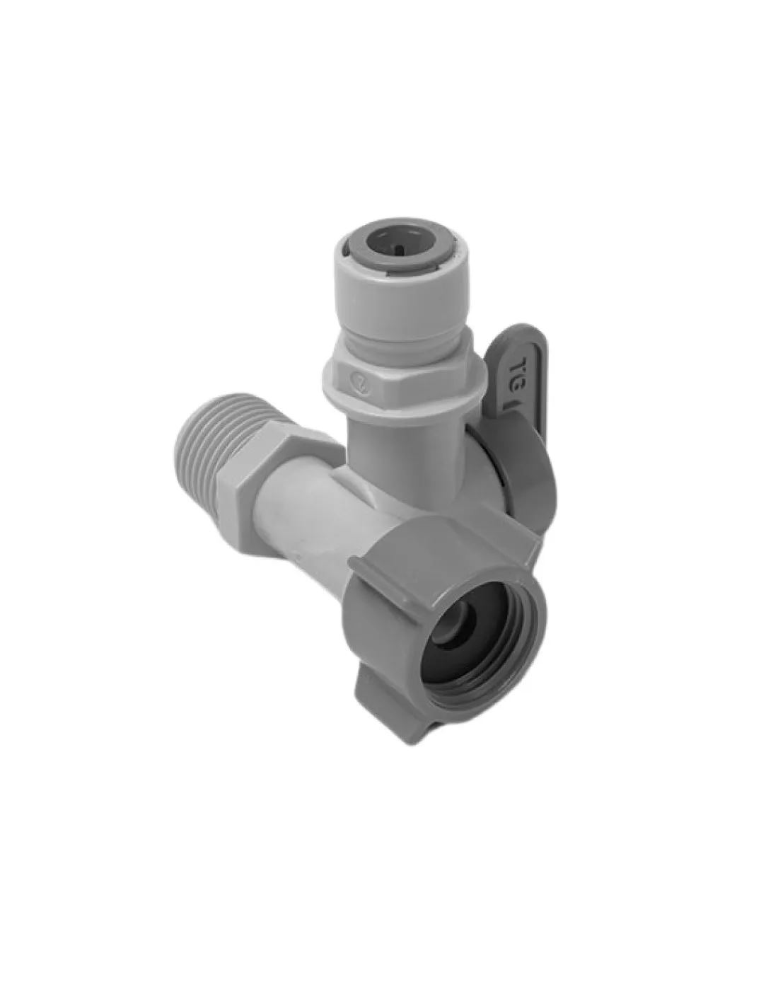 Адаптер с шаровым краном Raifil 1832-A