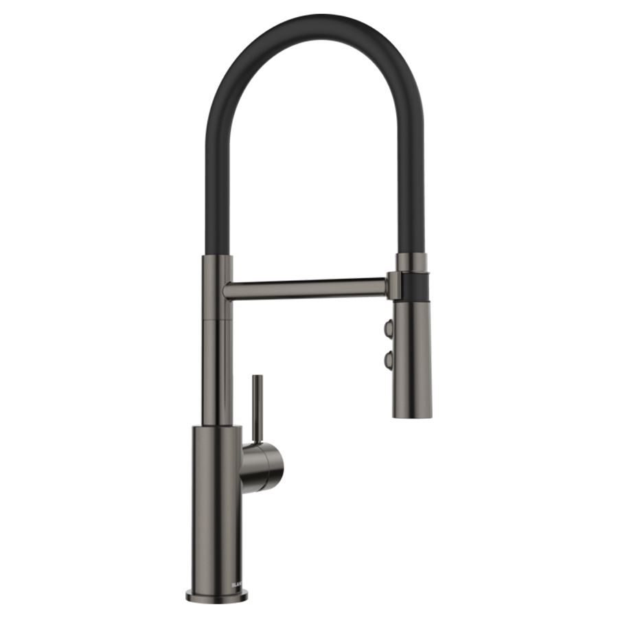 Смеситель кухонный Blanco Catris-S (527731) satin dark steel нержавеющая сталь