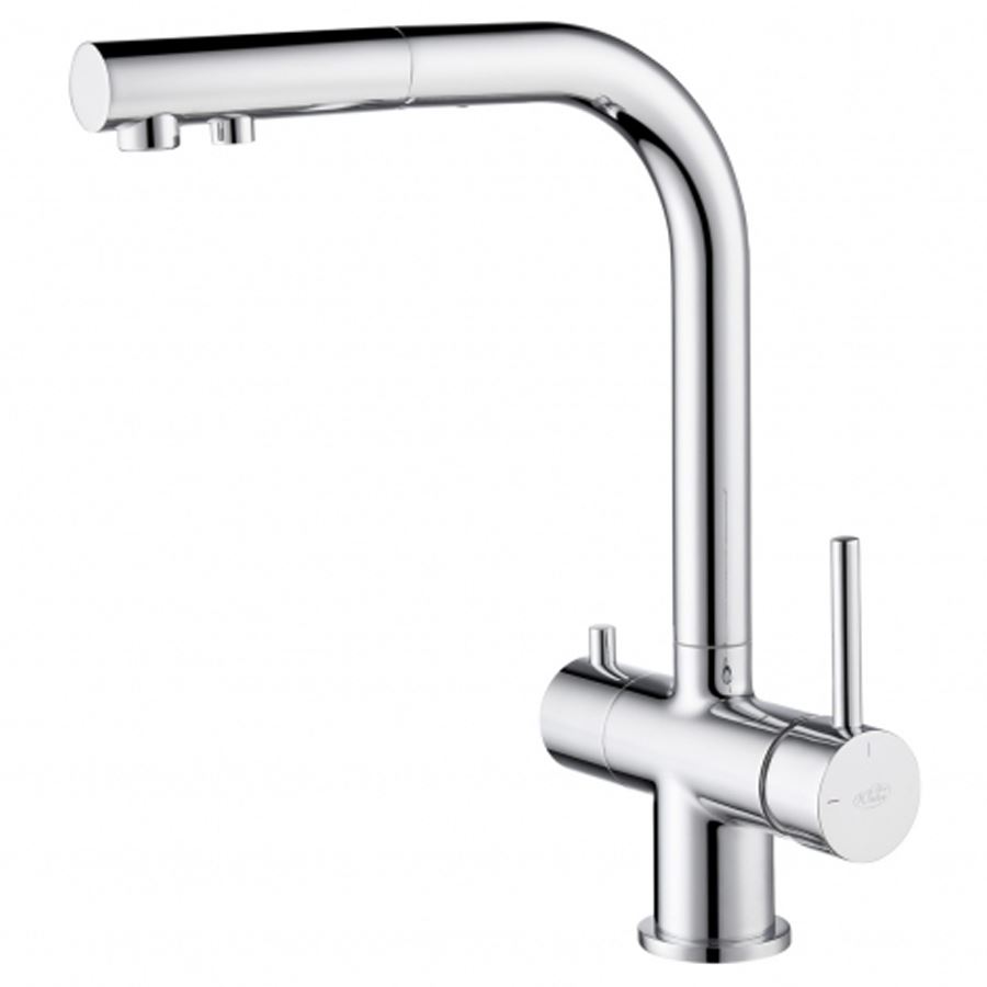 Смеситель кухонный 4‑х канальный Blue Water Apala хром