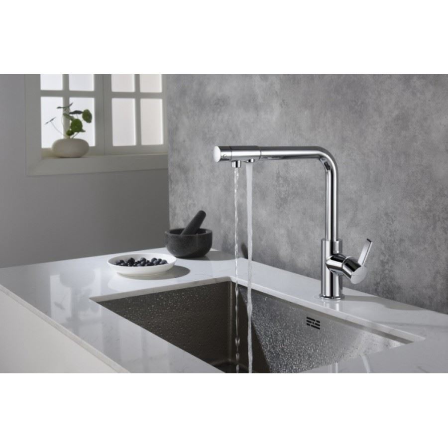Смеситель кухонный Blue Water Royal (5901730616279) хром