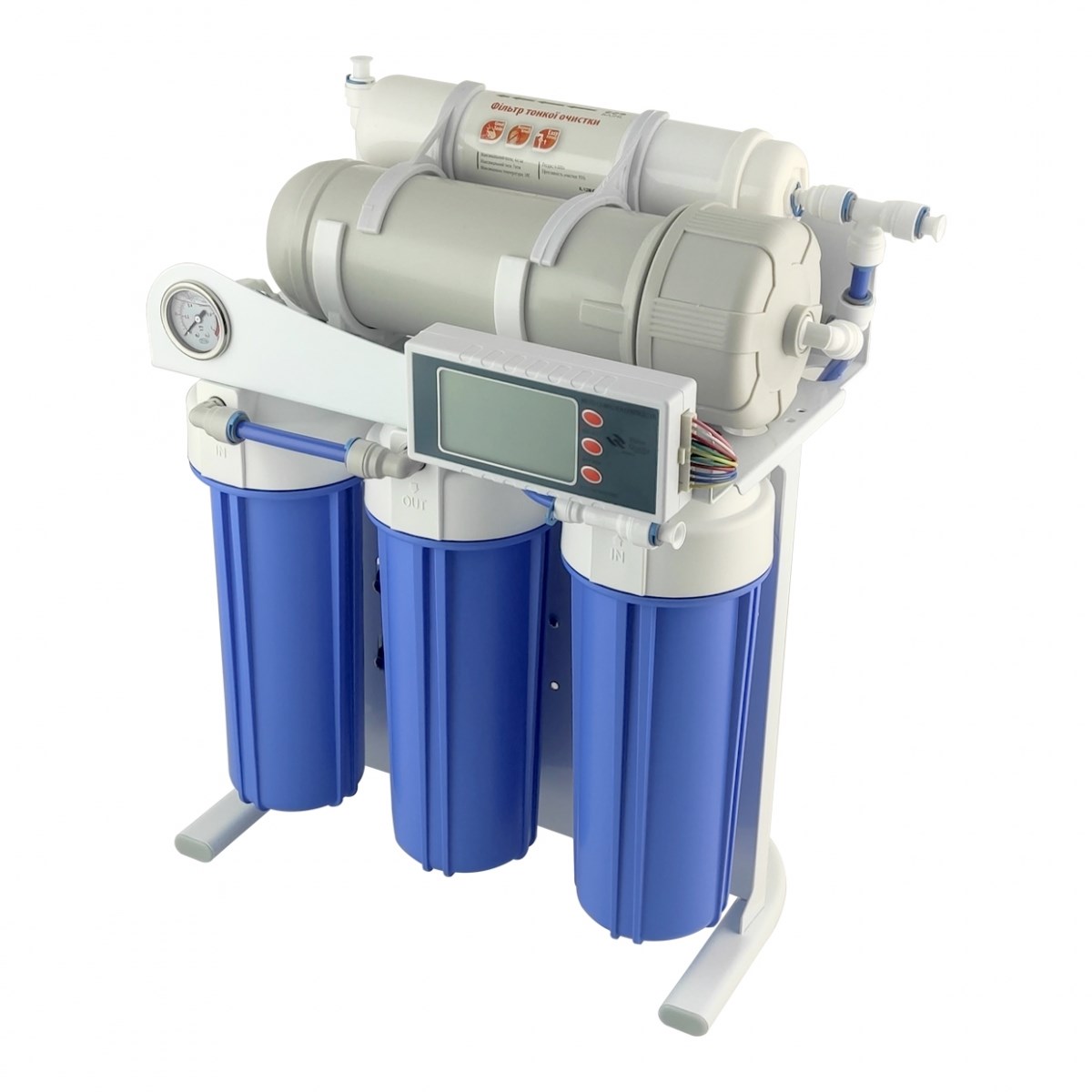 Система зворотного осмосу високої продуктивності Raifil 400G-10 Blue Controller
