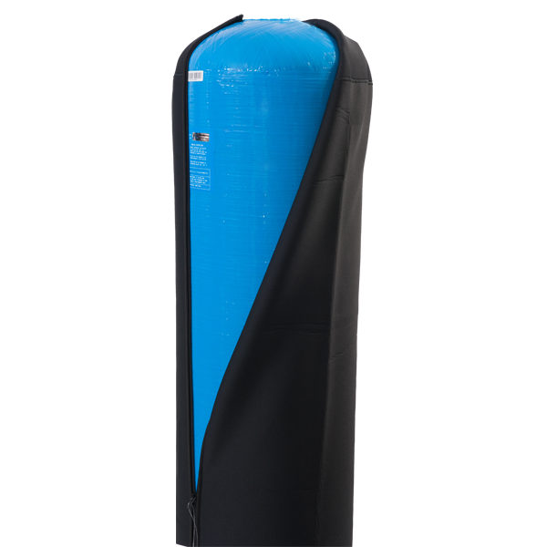 Чехол антиконденсационный Canature, черный, для FRP-колонн, 14″×65″