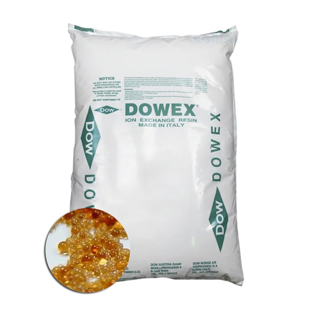 Сильнокислотная катионообменная смола Dowex Amberlite IRN77 (очистка воды от катионов, регенерация NaCl)