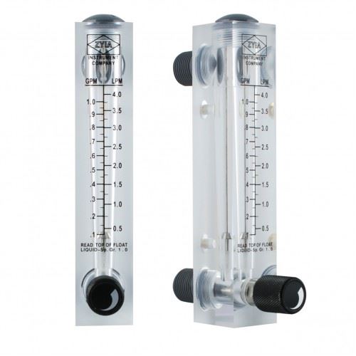 Ротаметр GPM 0,1-1 галлон/мин LPM 0,5-4 л/мин, резьба 1/2