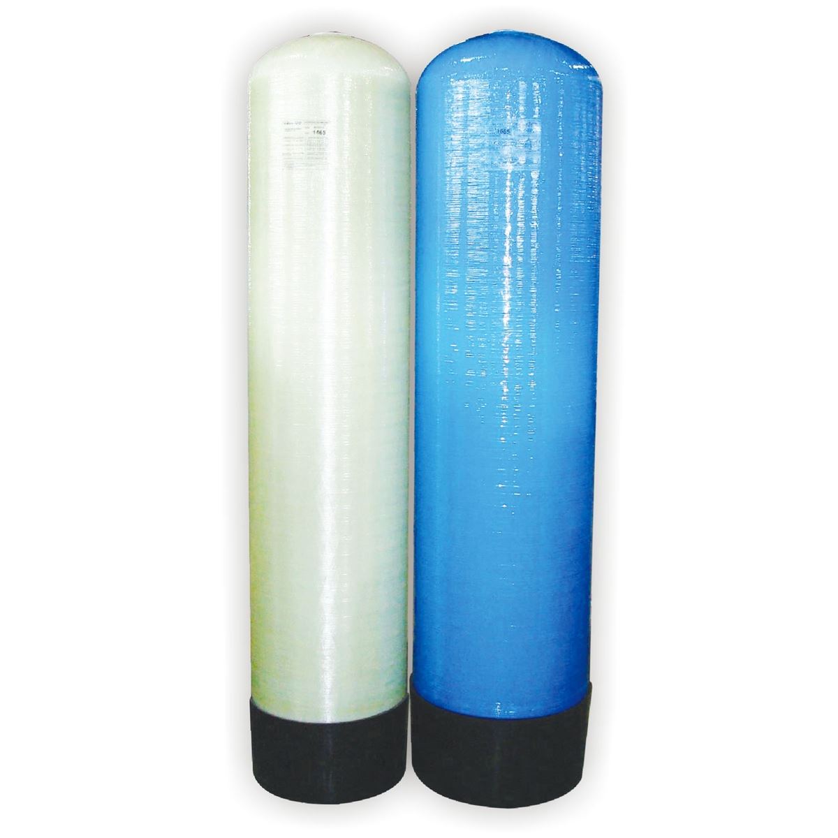 Колонна Raifil 10×17 с центральной трубой и дистрибьюторами, разъем 2,5″ (Blue, Natural)