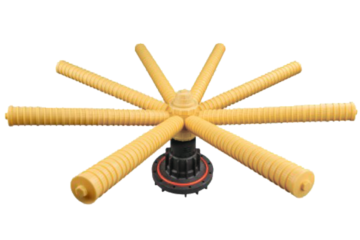 Нижний лучевой дистрибьютор Raifil FD5675, для колонн 48″