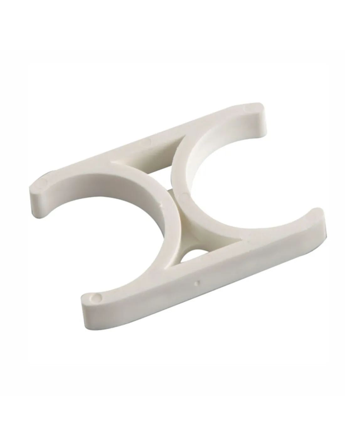 Клипса-держатель двойной Raifil MC-2525W, для крепления корпусов 2,5" и 2,5"