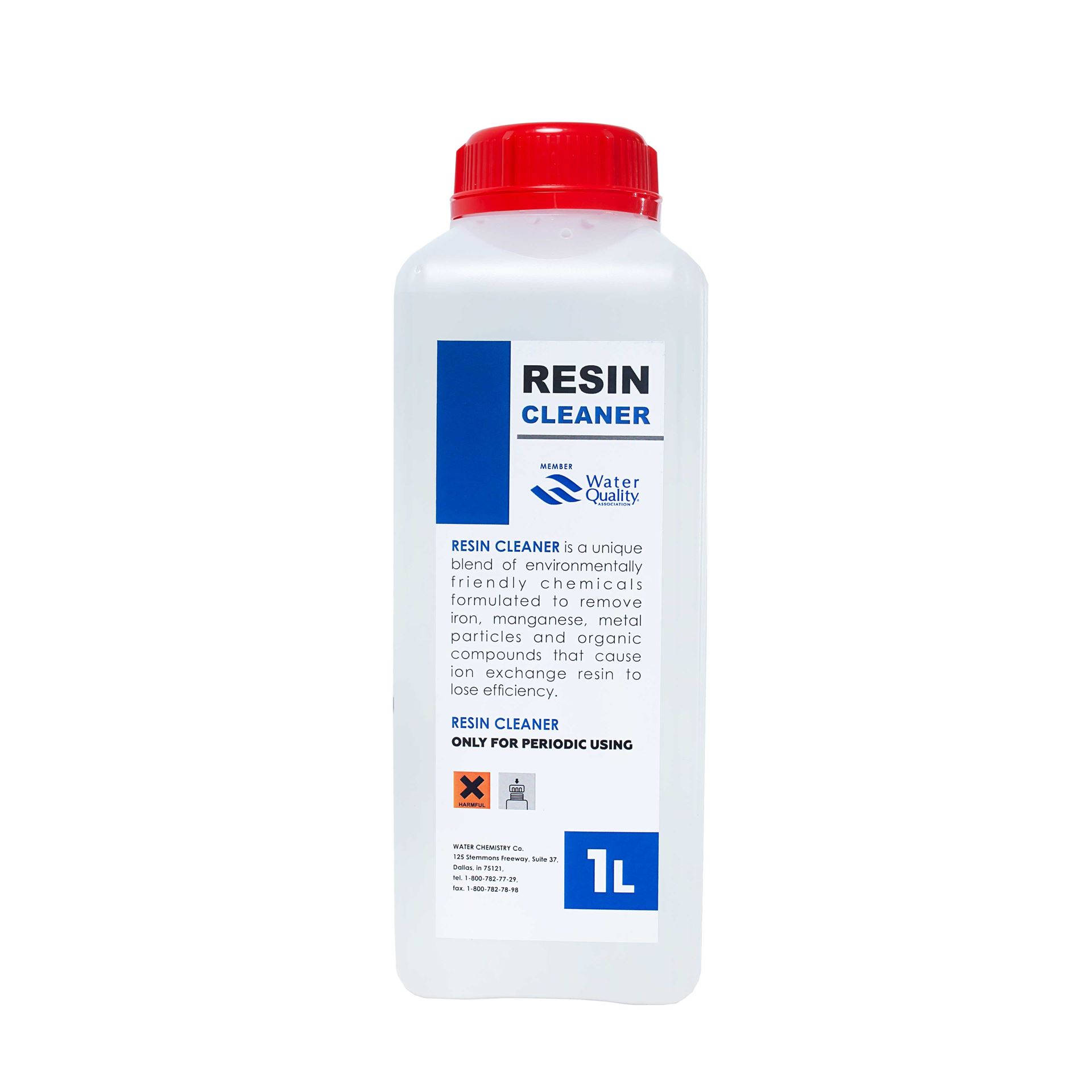 Resin Cleaner: очиститель ионообменной смолы, 1 л, для систем умягчения воды
