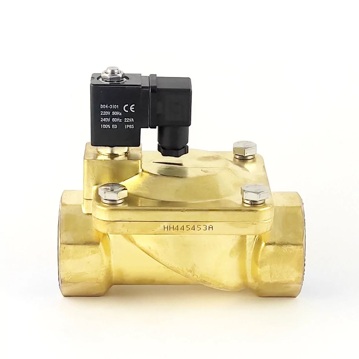 Соленоїдний клапан Raifil RSP-50-E-AC220V, 0,3–16 бар, 2″, НЗ, непрямої дії