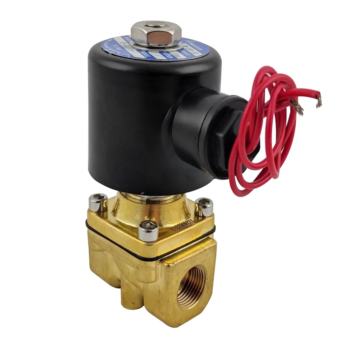 Соленоїдний клапан Raifil 2W-100-10C EPDM, AC220V, 0–7 бар, 3/8″, НЗ, прямої дії