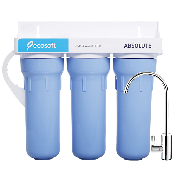 Проточный тройной фильтр Ecosoft Absolute