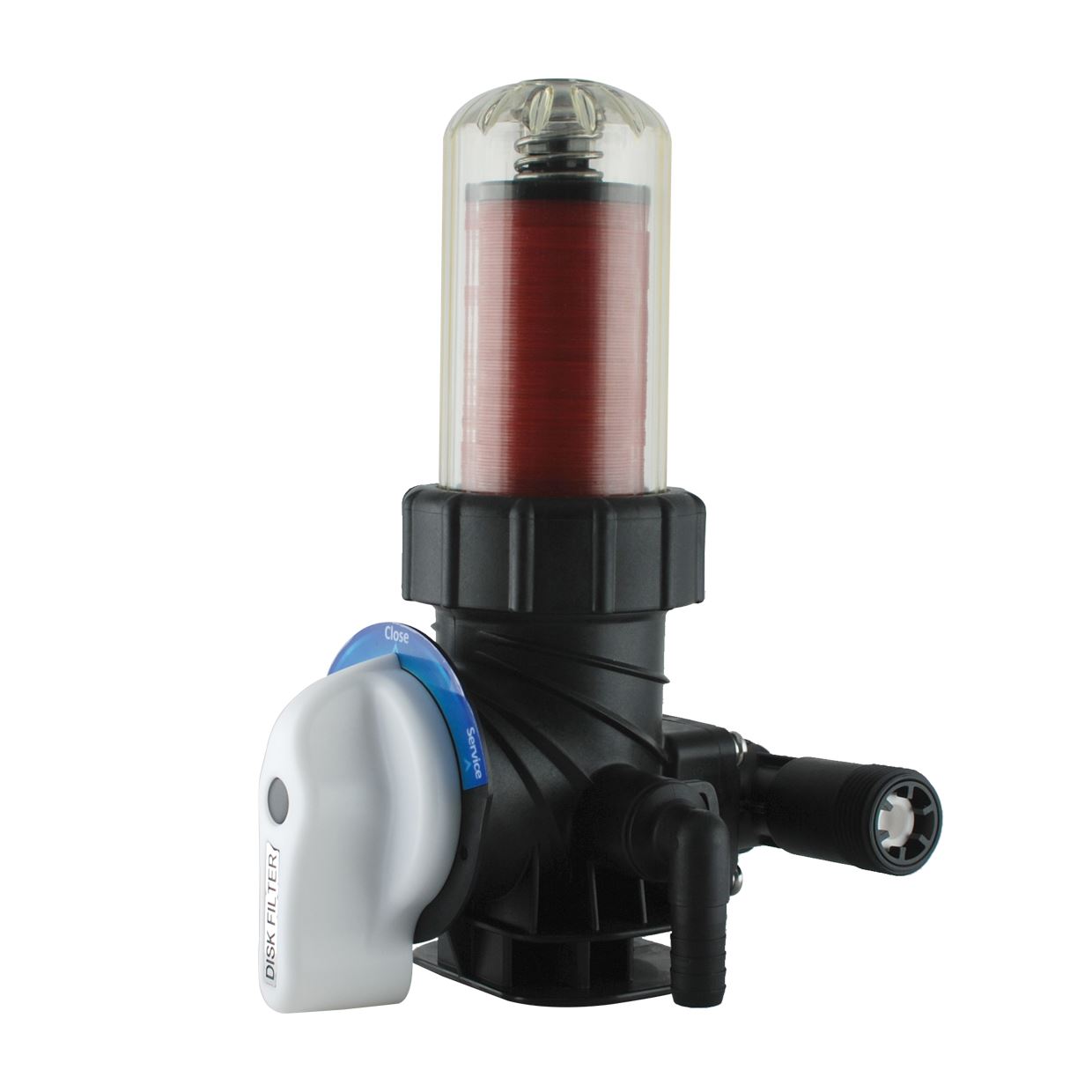 Ручной дисковый фильтр с обратной промывкой Raifil MDQ-3/4"