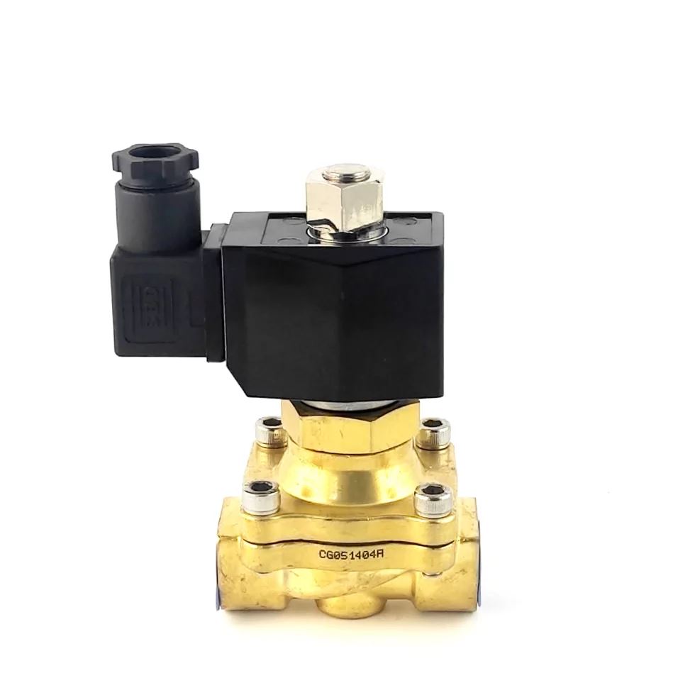 Соленоїдний клапан Raifil RSP-15-E-AC220V, 0,3–16 бар, 1/2″, НЗ, непрямої дії