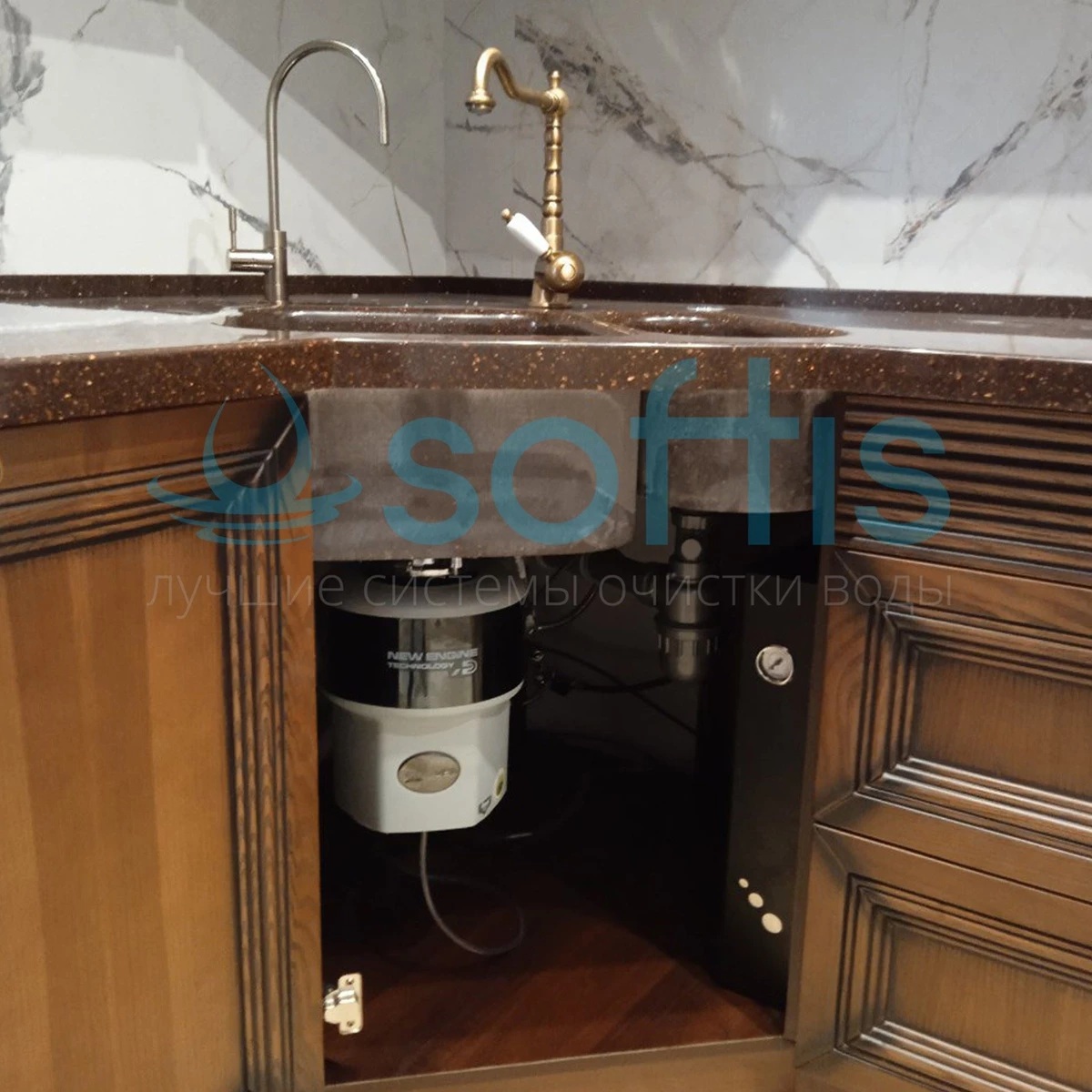 Итальянский Прямоточный фильтр обратного осмоса IWC Pure-S