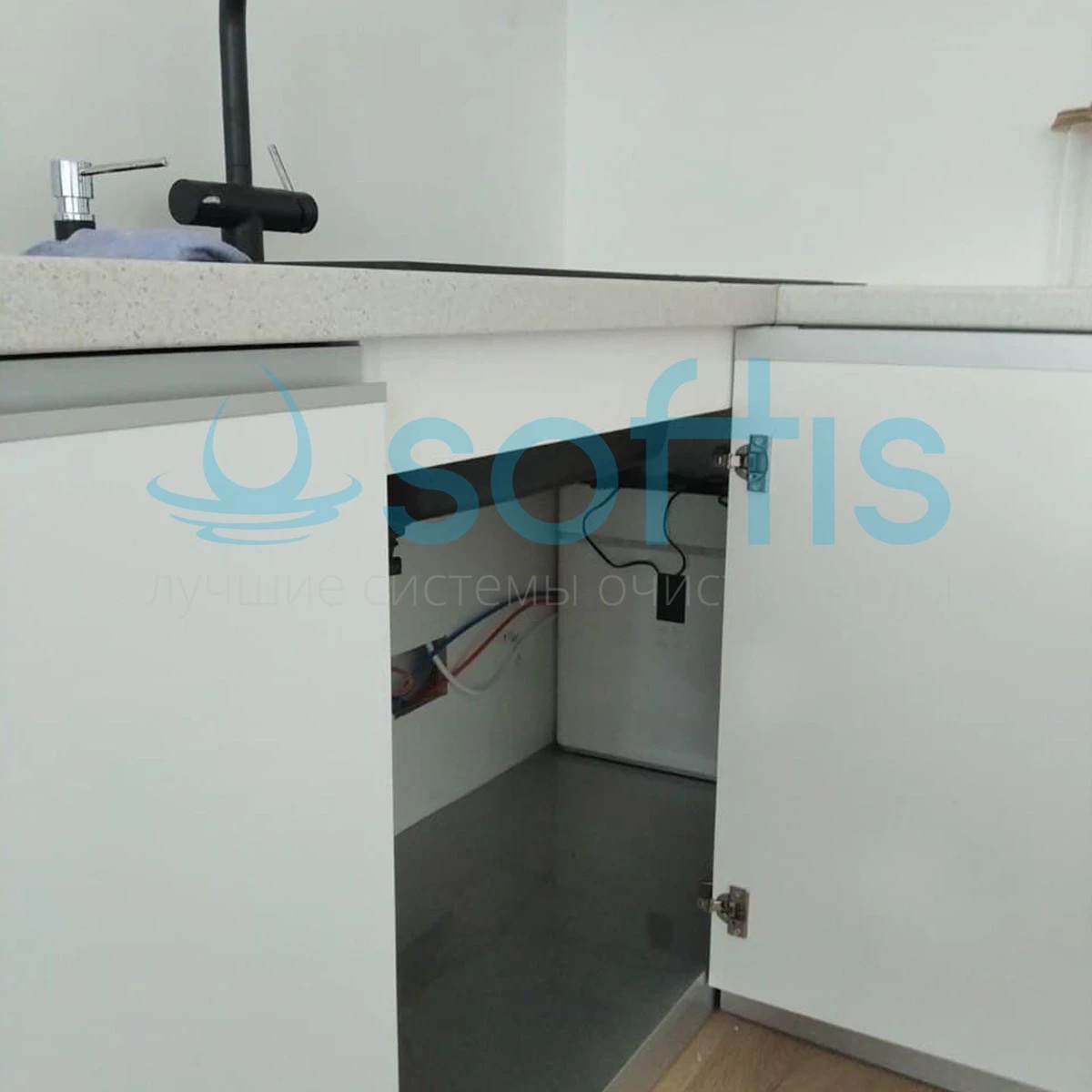 Прямоточный фильтр обратного осмоса для очистки питьевой воды